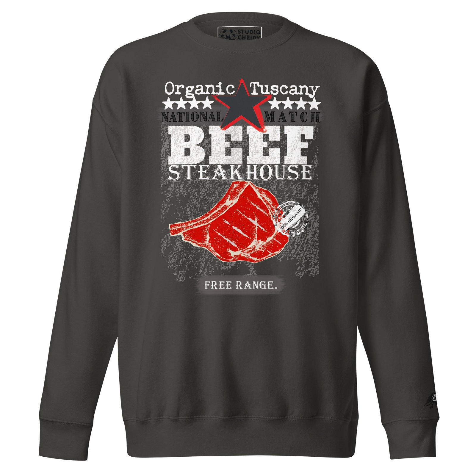 tuscany sweatshirt | organic beef