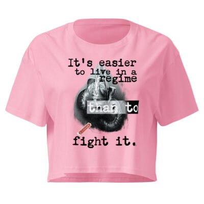 women’s crop top fight it