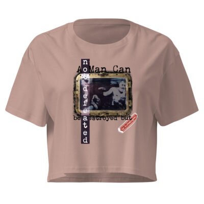 women’s crop top tee street