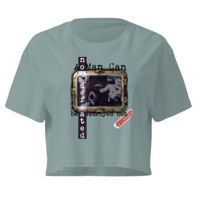 women’s crop top tee street