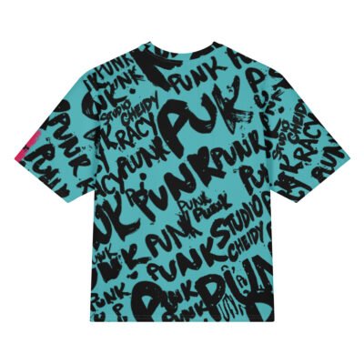 oversized cotton t shirt | write punk viking