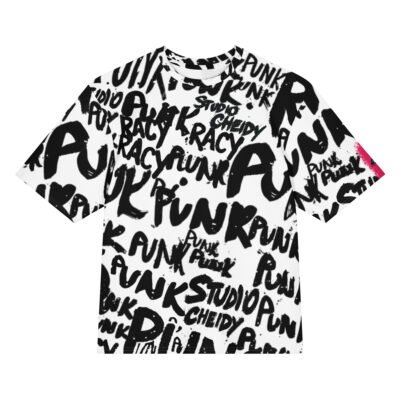 oversized cotton t shirt | write punk