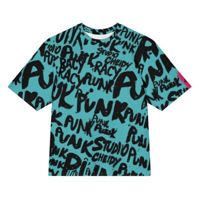 oversized cotton t shirt | write punk viking