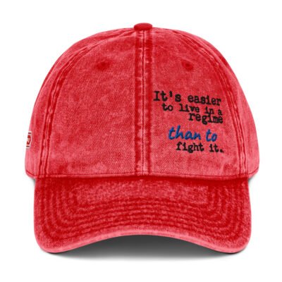 the resistance vintage cap