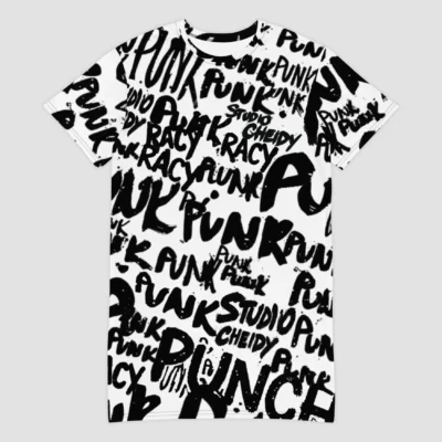 women's t shirt dress | write punk