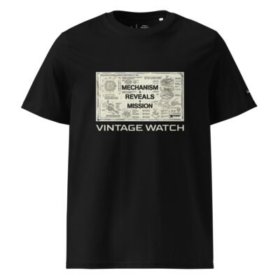 t shirt vintage watch design streetwear