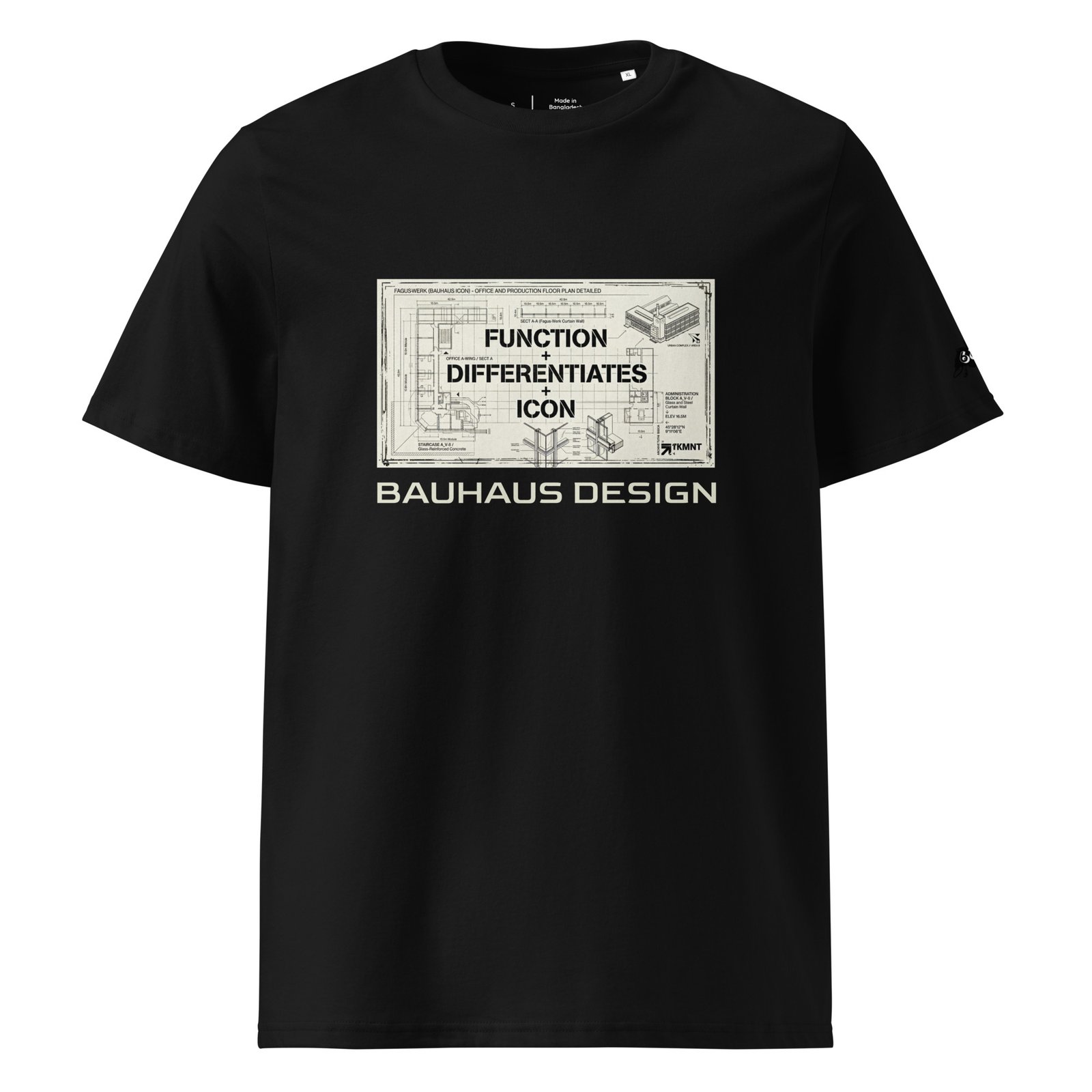 t shirt bauhaus design & architecture streetwear