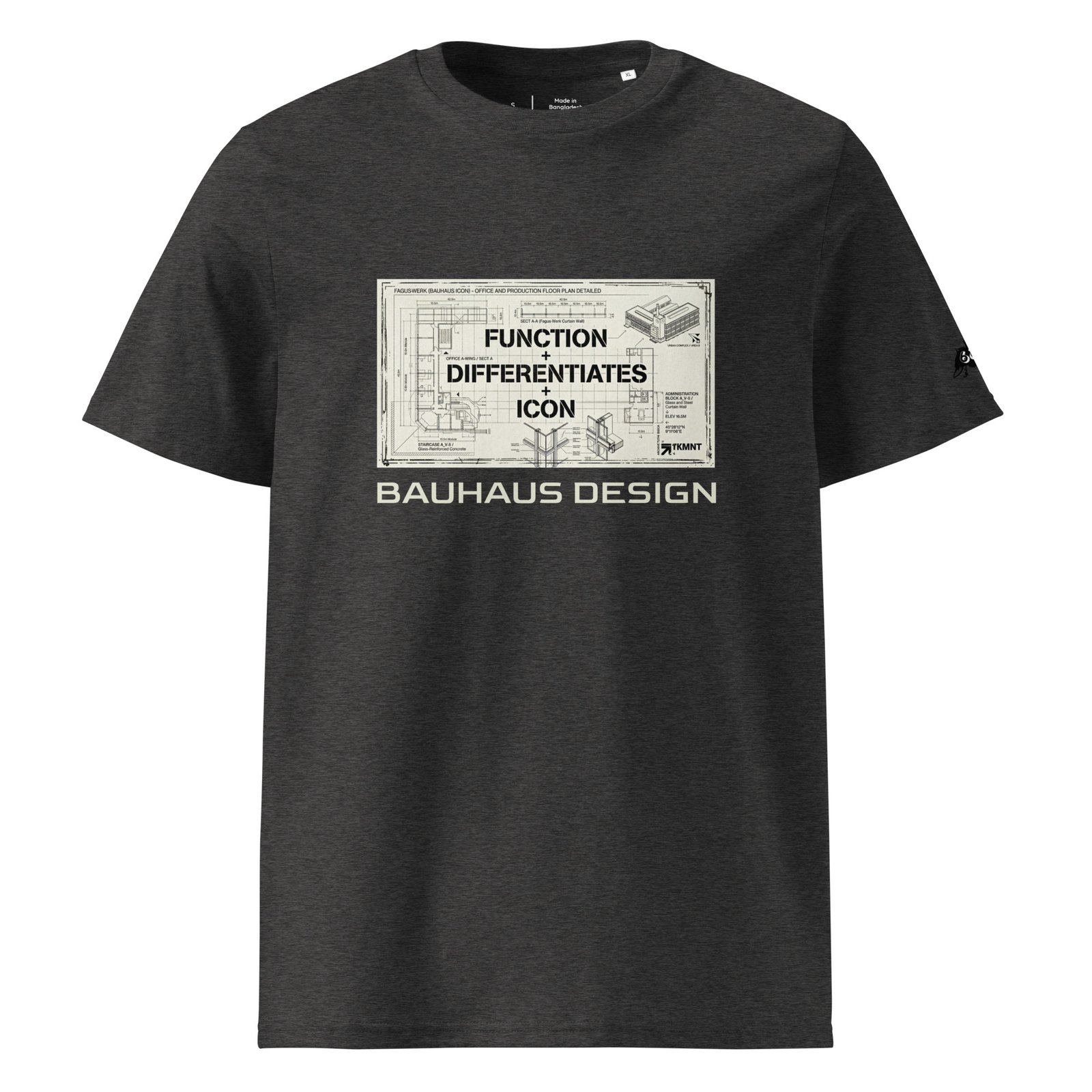 t shirt bauhaus design & architecture streetwear