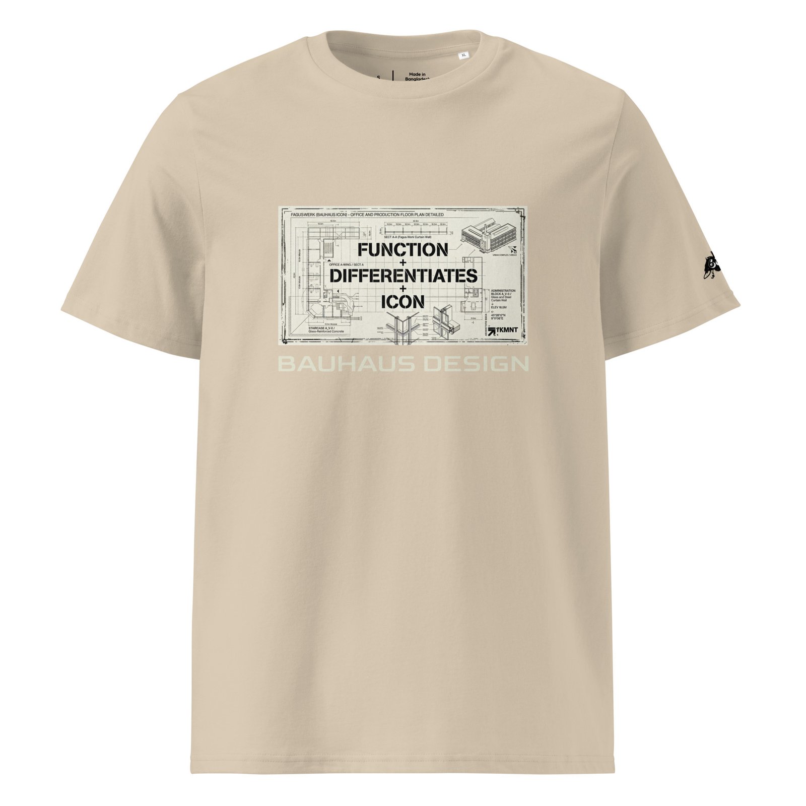 t shirt bauhaus design & architecture streetwear