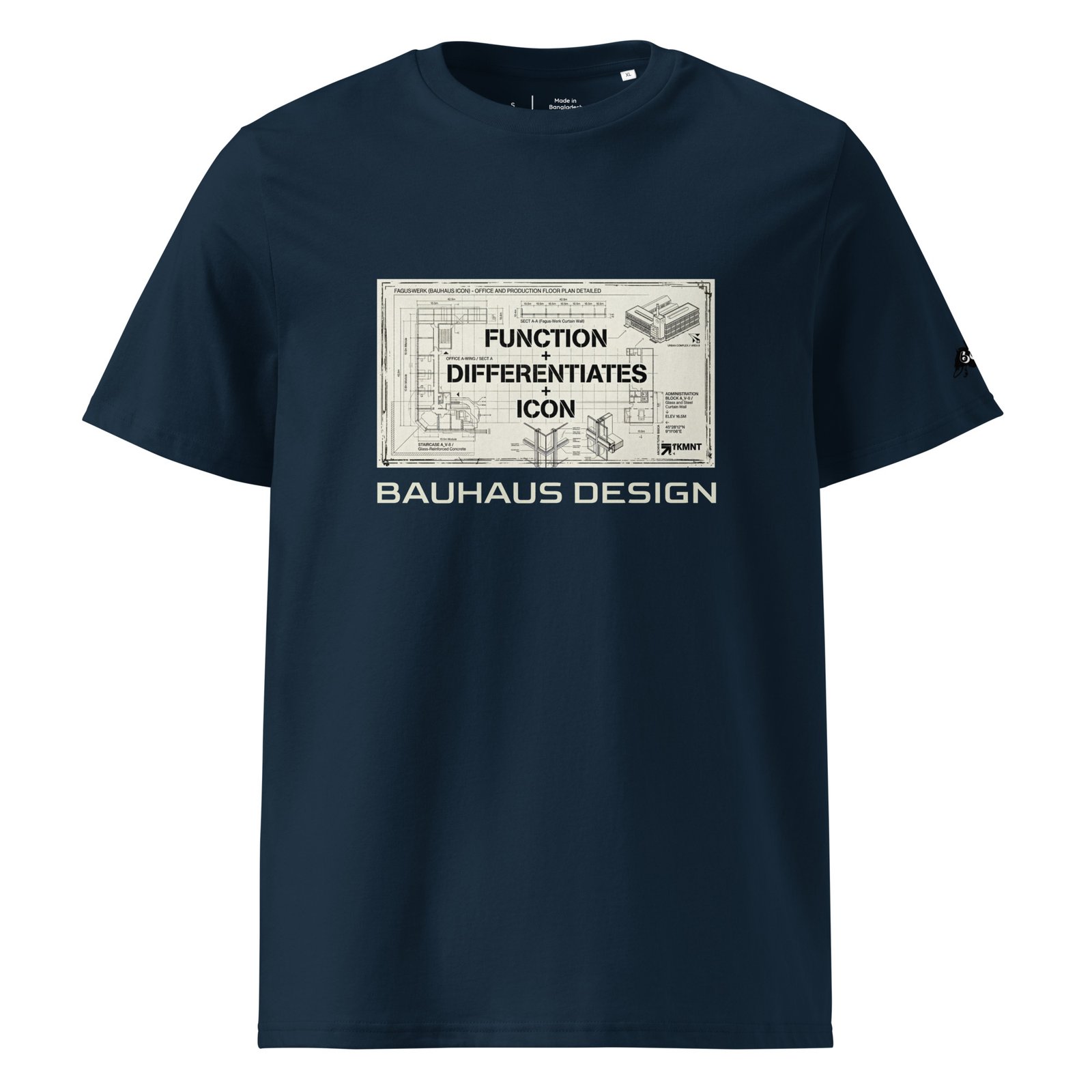 t shirt bauhaus design & architecture streetwear