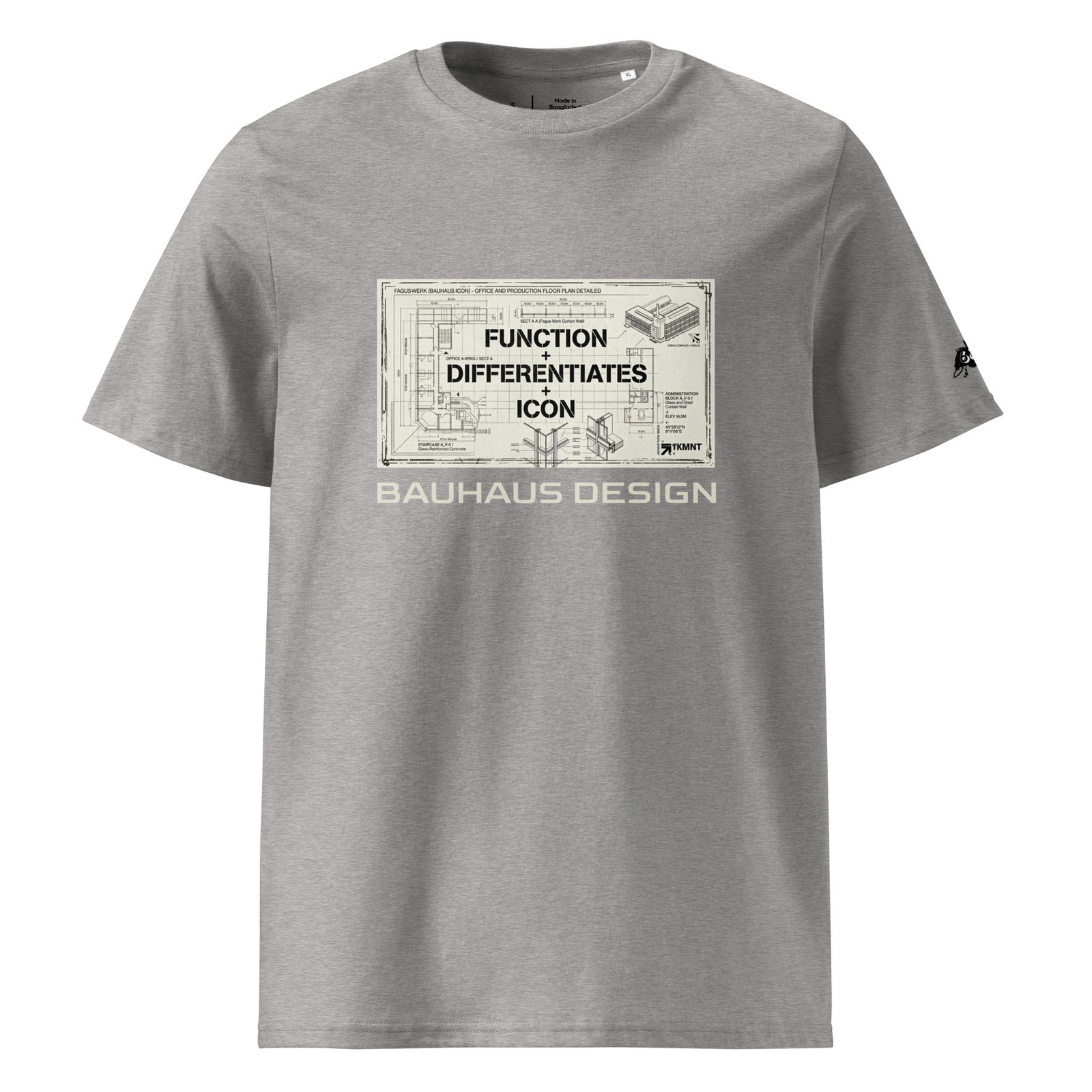 t shirt bauhaus design & architecture streetwear