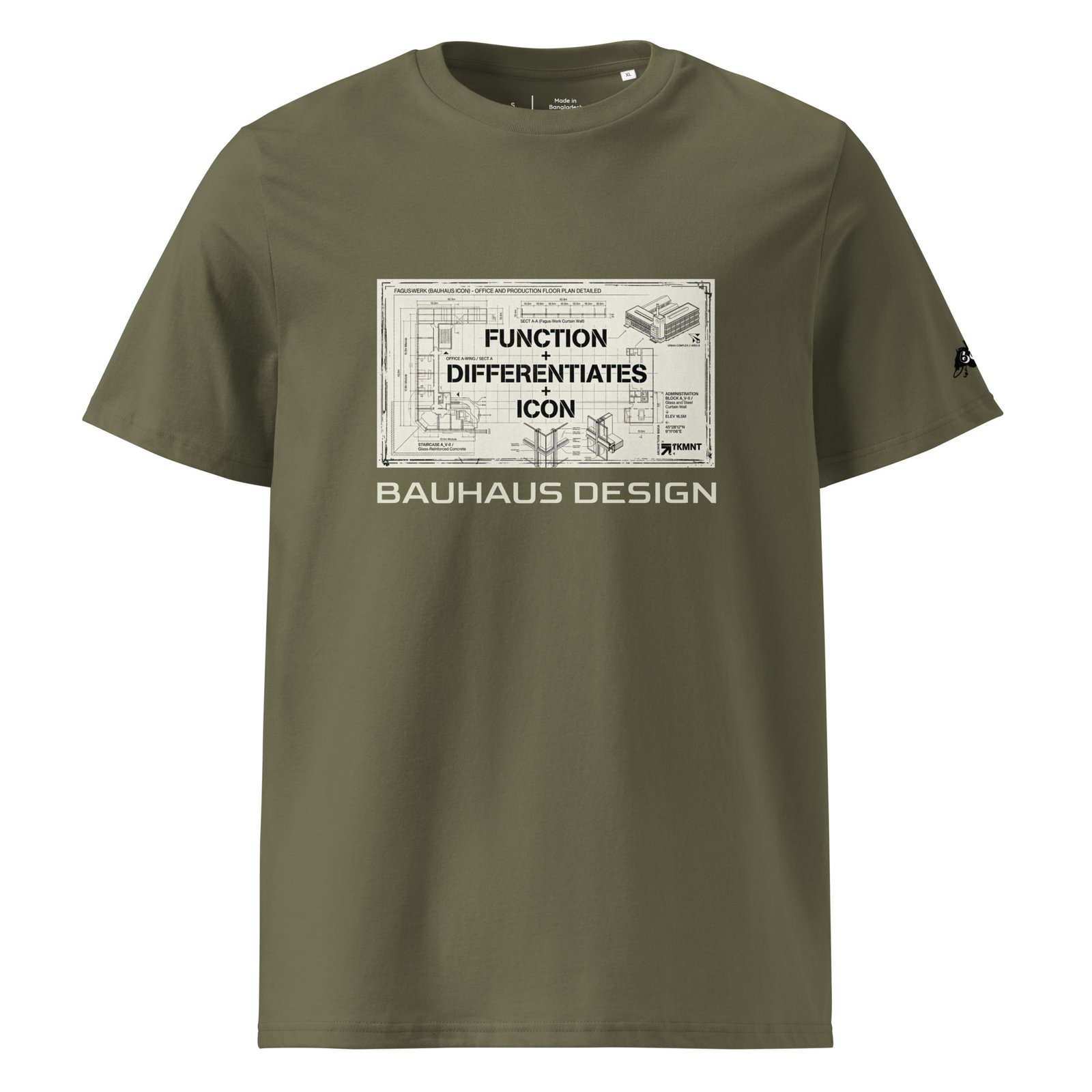 t shirt bauhaus design & architecture streetwear