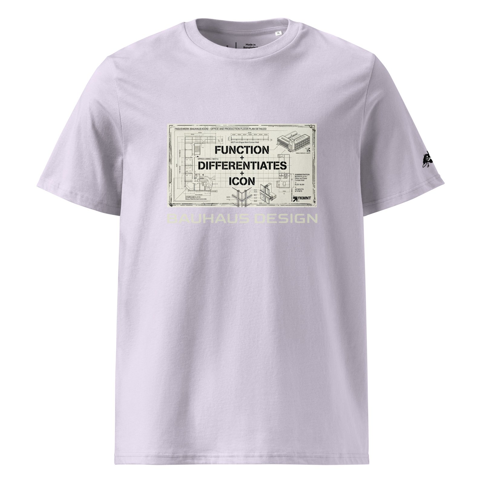 t shirt bauhaus design & architecture streetwear