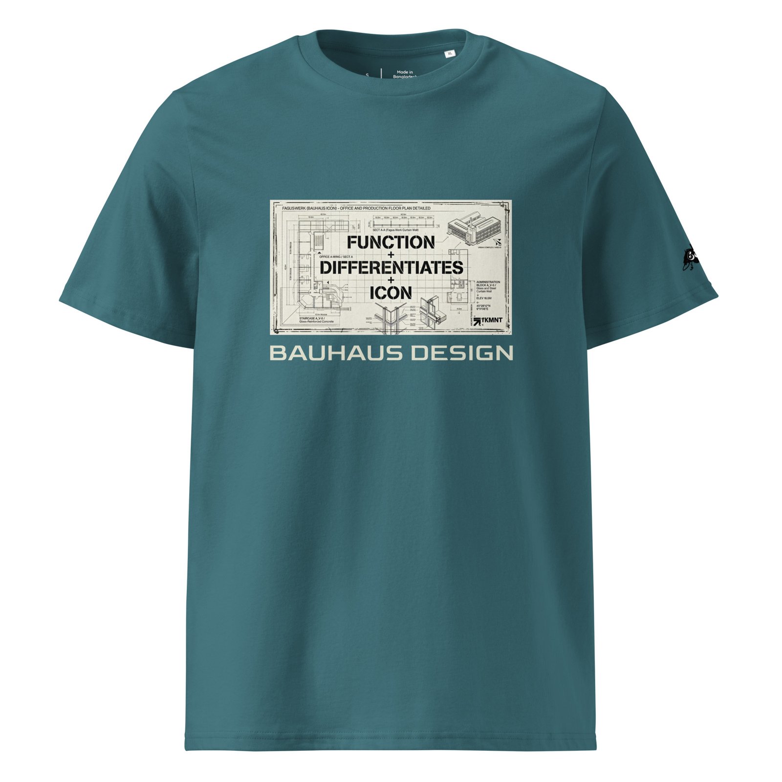 t shirt bauhaus design & architecture streetwear