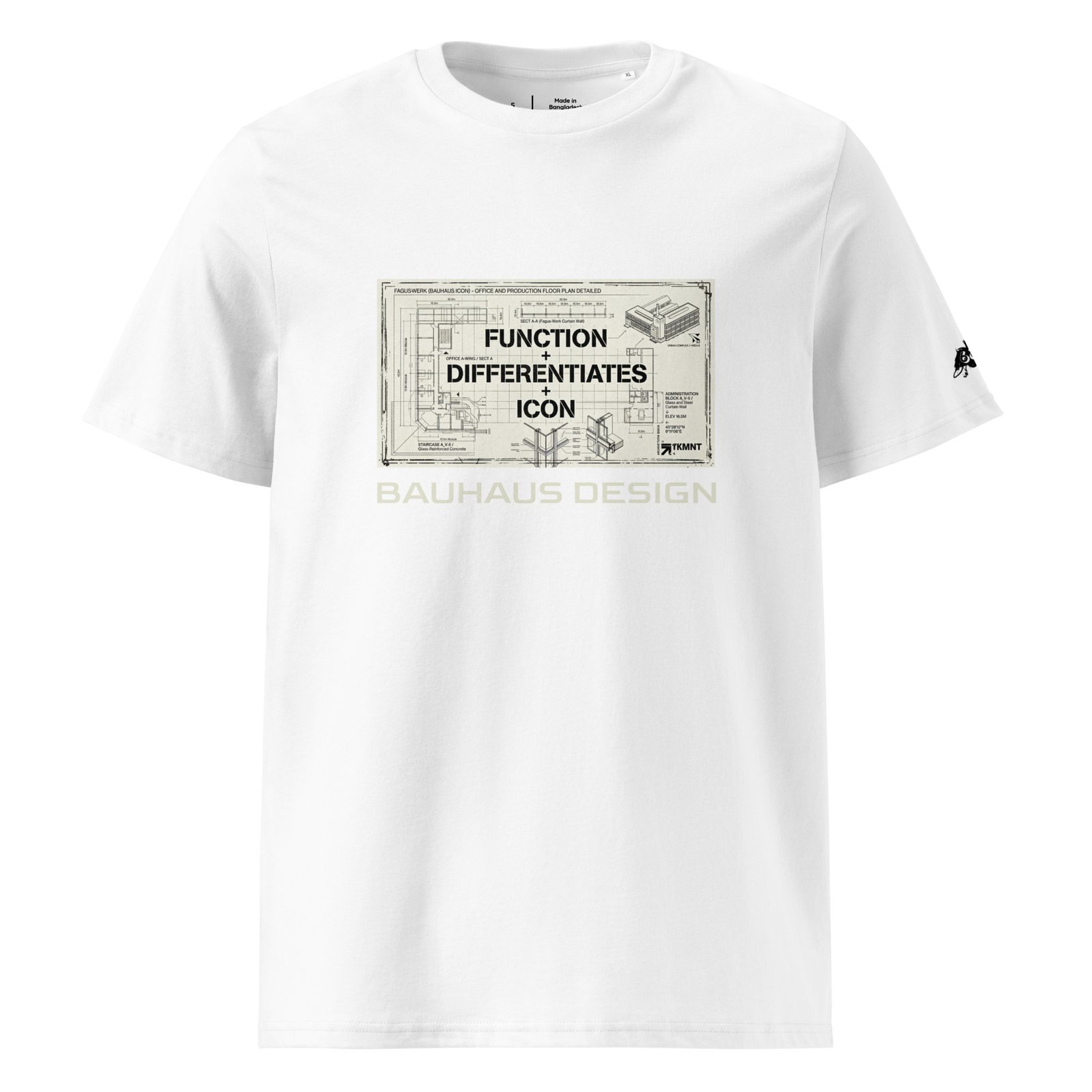 t shirt bauhaus design & architecture streetwear