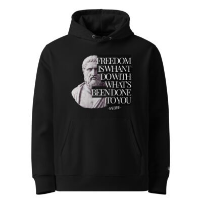 hoodie street culture sartre