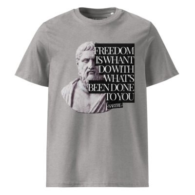 t shirt intellectual street | sartre