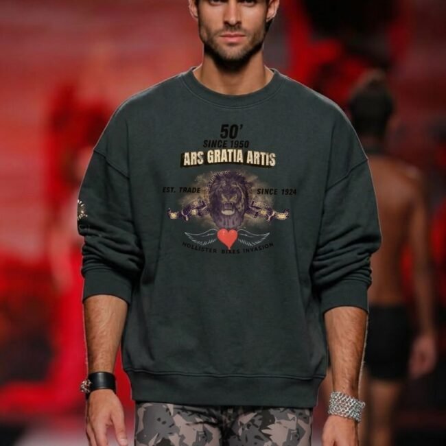 Vintage crewneck sweatshirt men