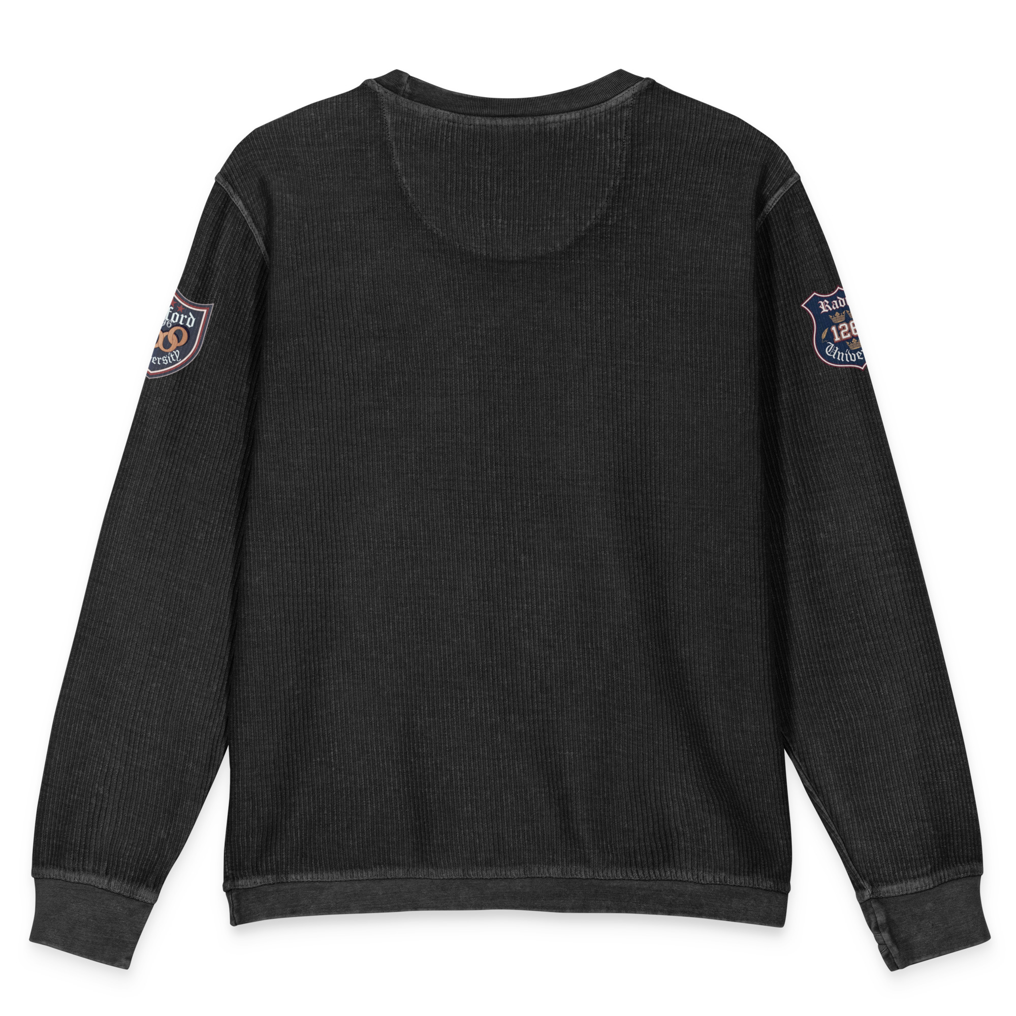 men comfy cord sweatshirt
