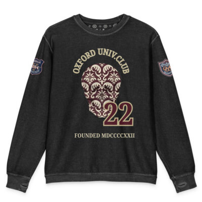 men comfy cord sweatshirt
