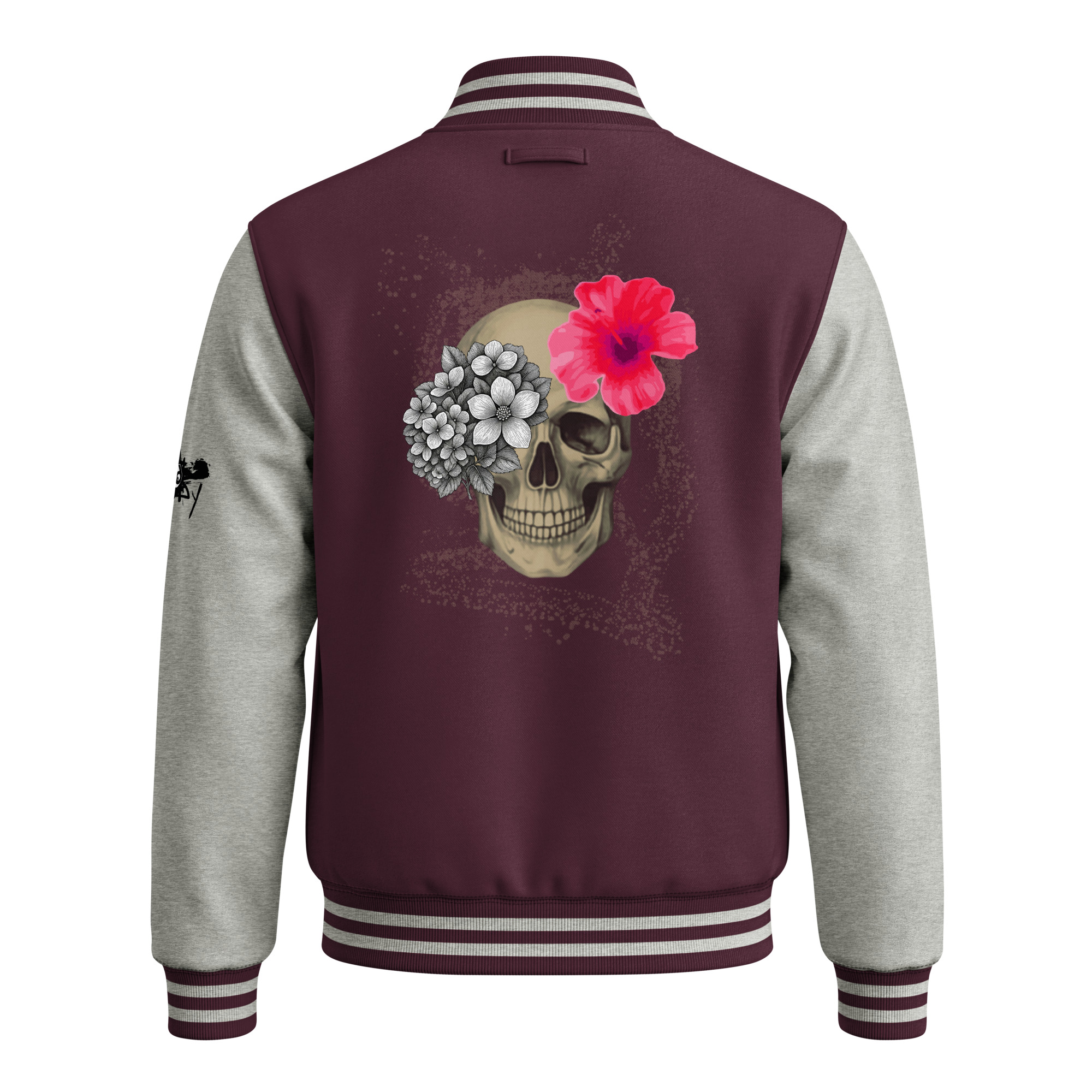 baseball jacket skull