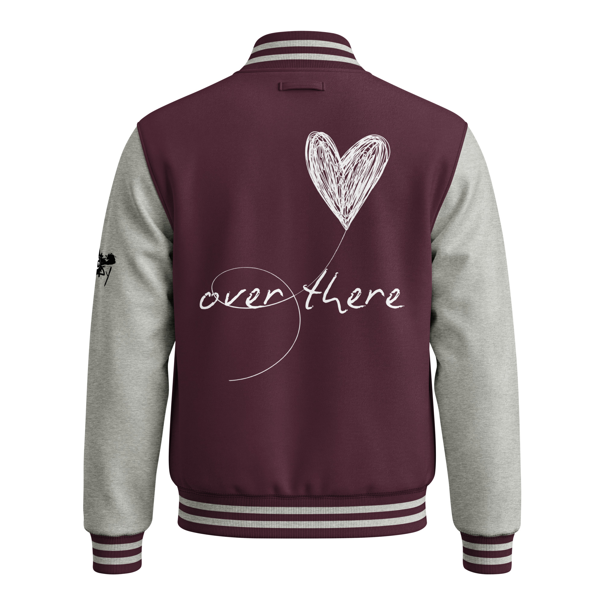 fuchsia baseball jacket