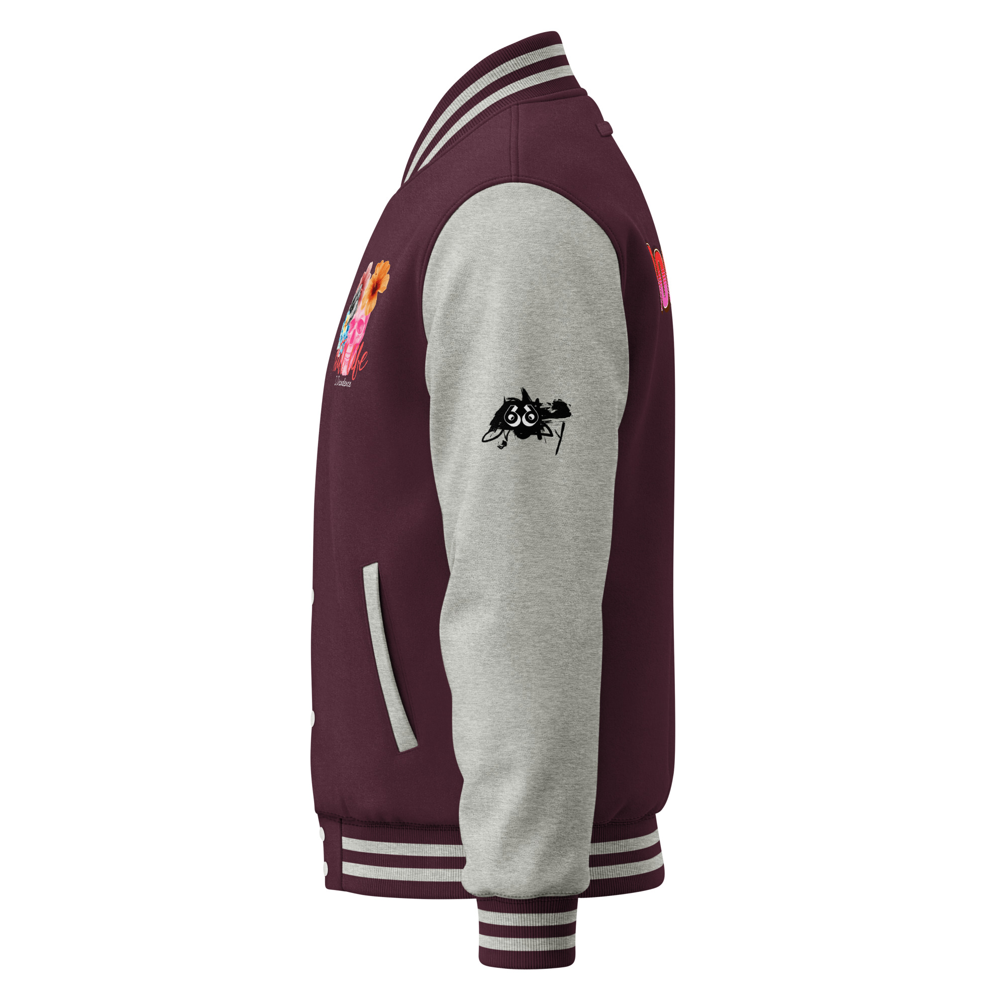 baseball jacket glam