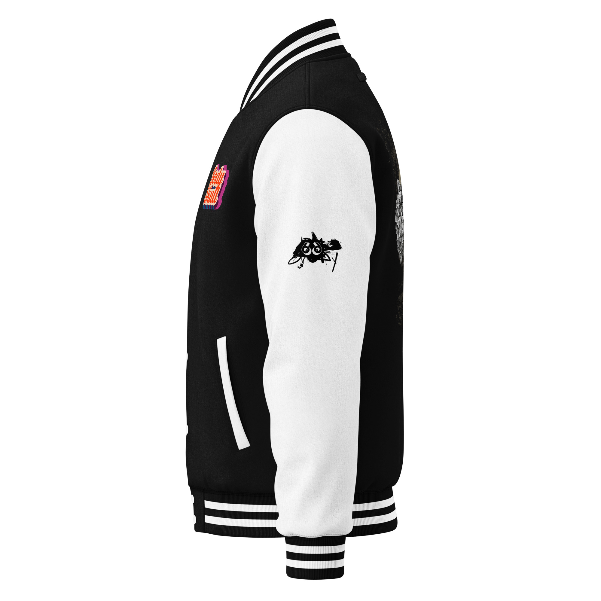 baseball jacket skull