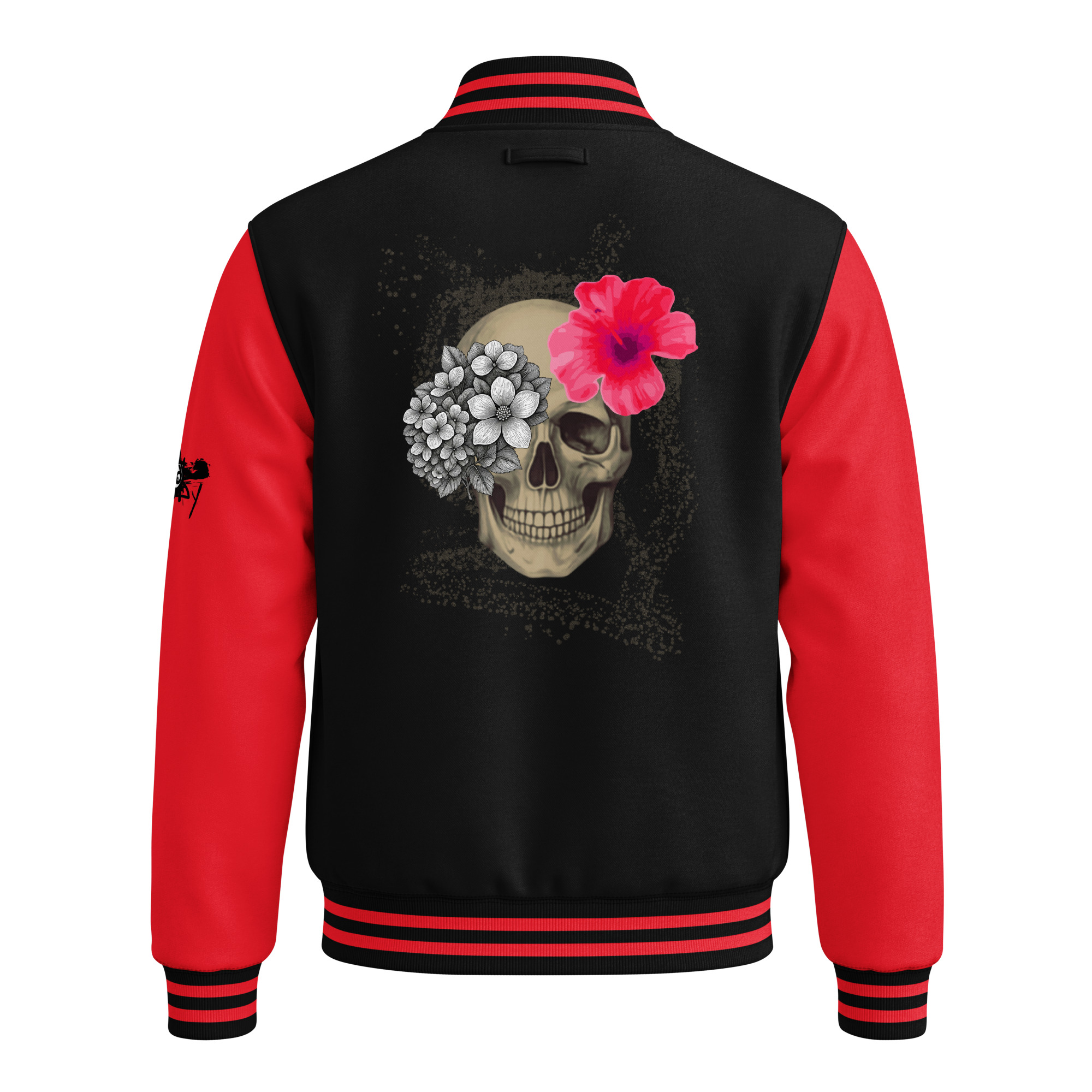 baseball jacket skull