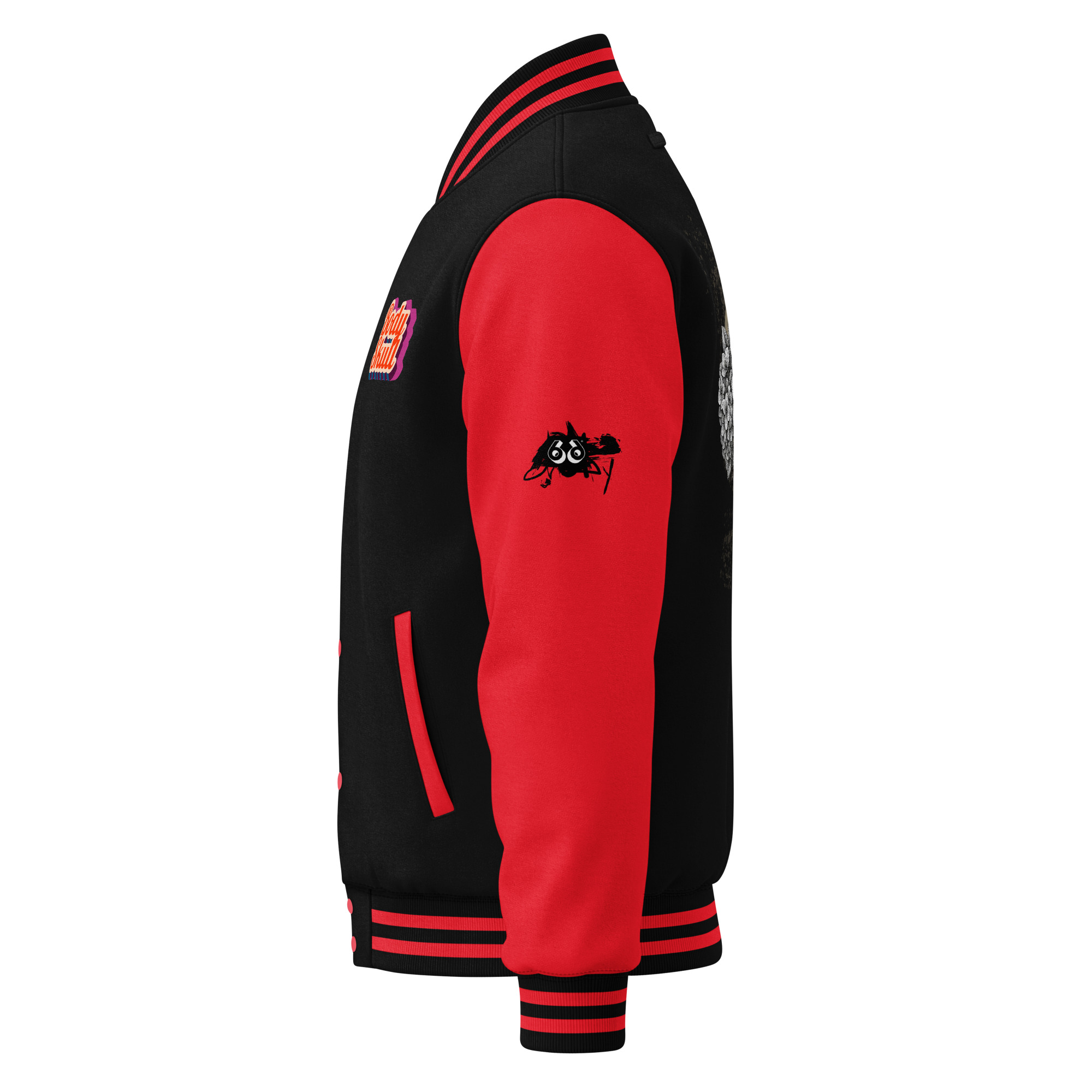 baseball jacket skull