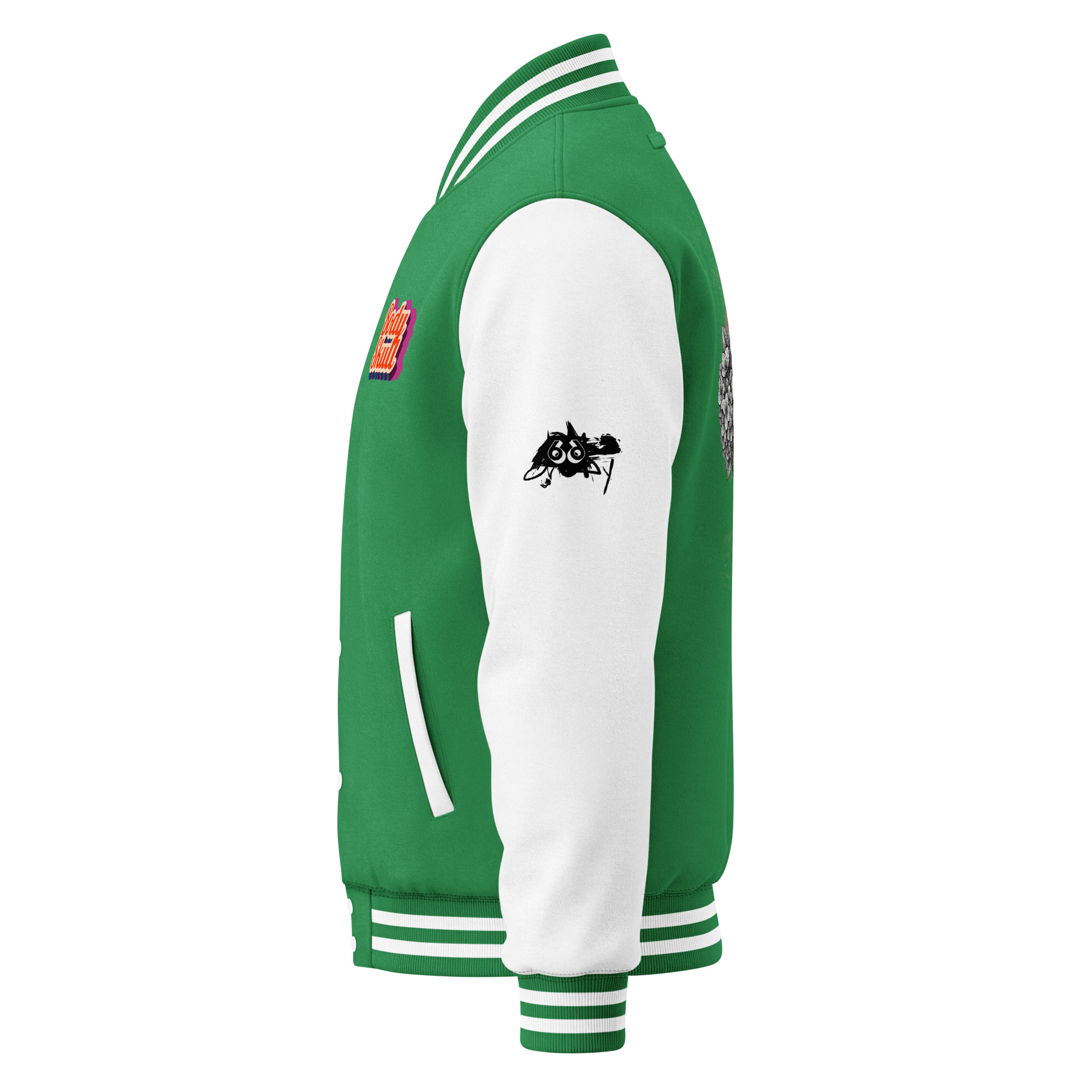 baseball jacket skull