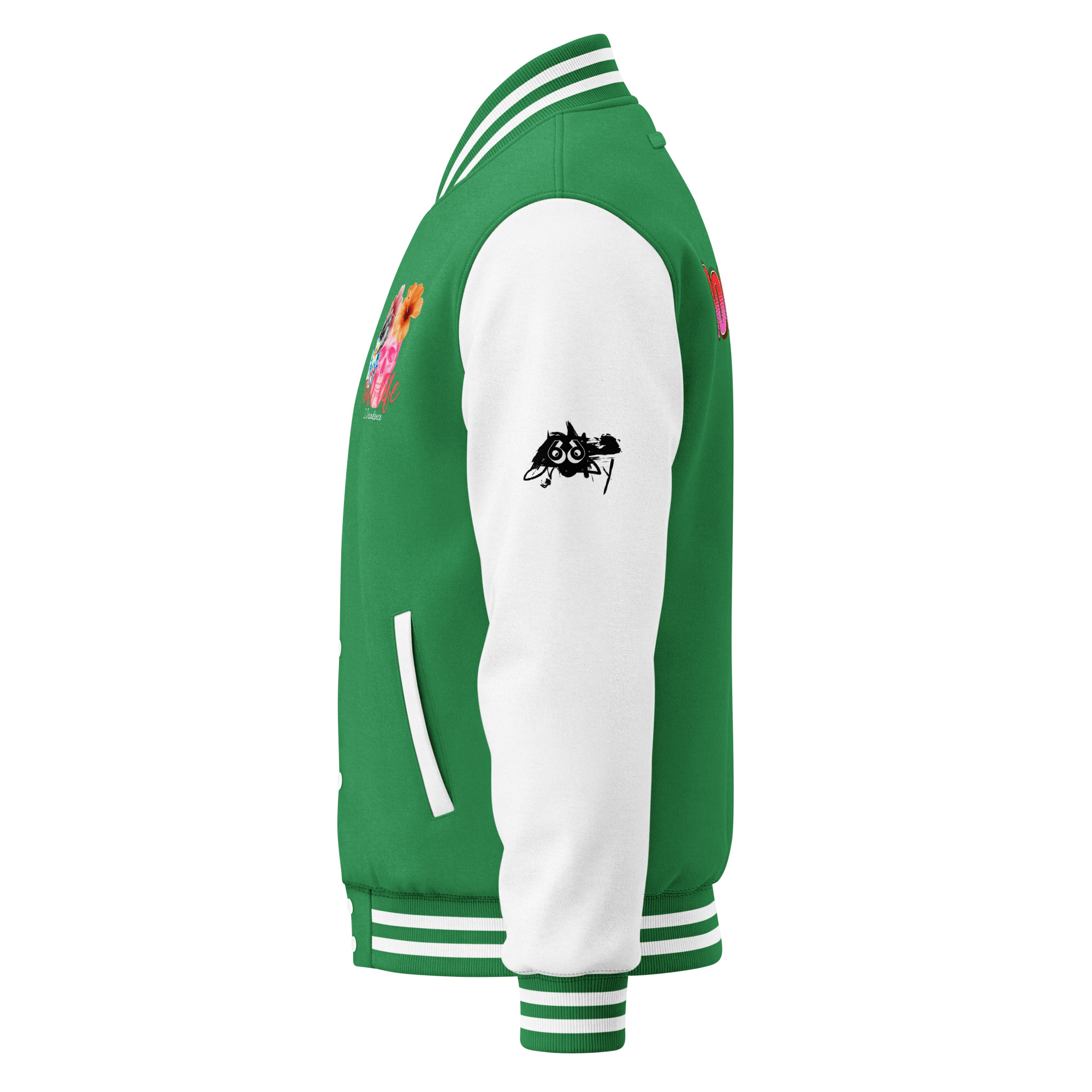 baseball jacket glam