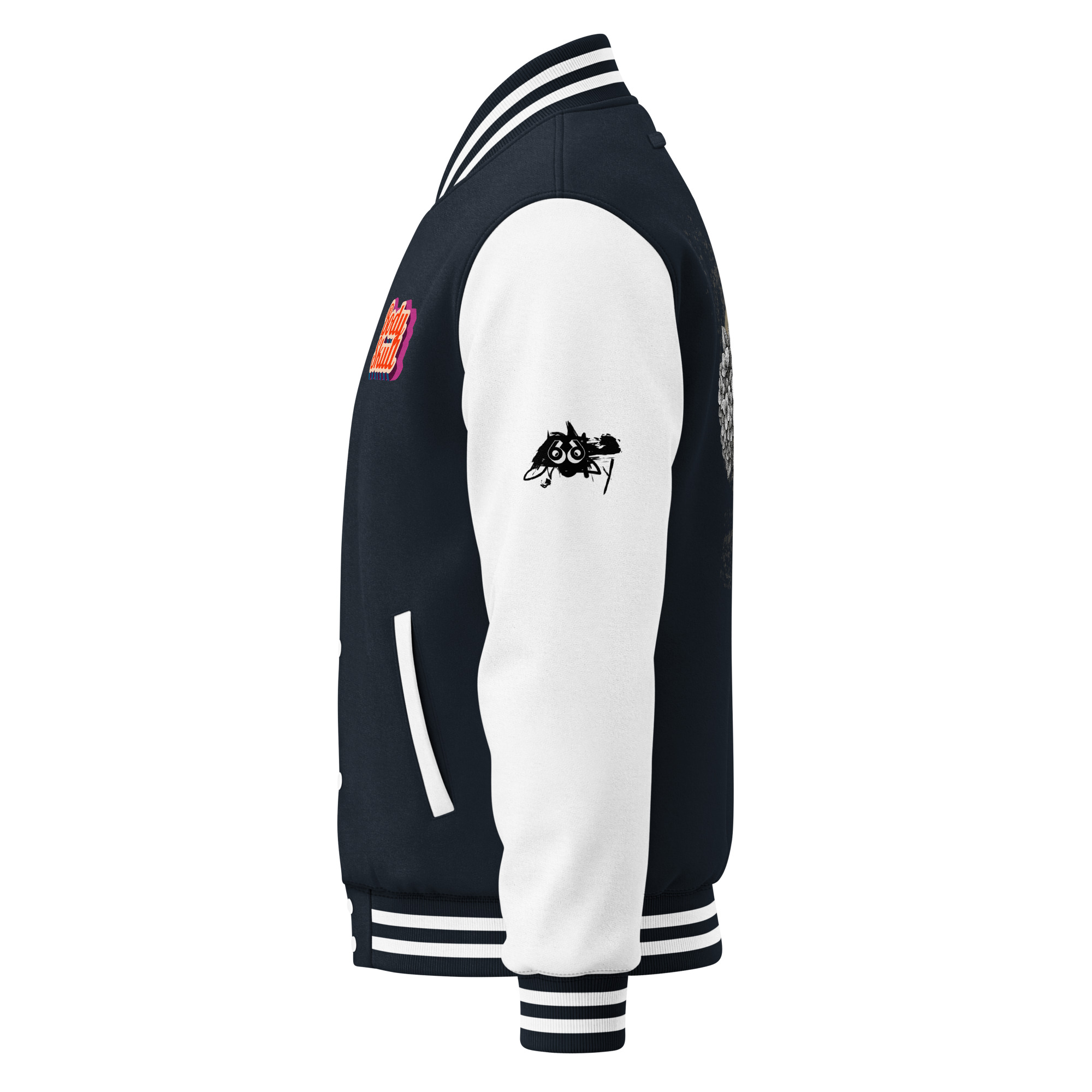 baseball jacket skull
