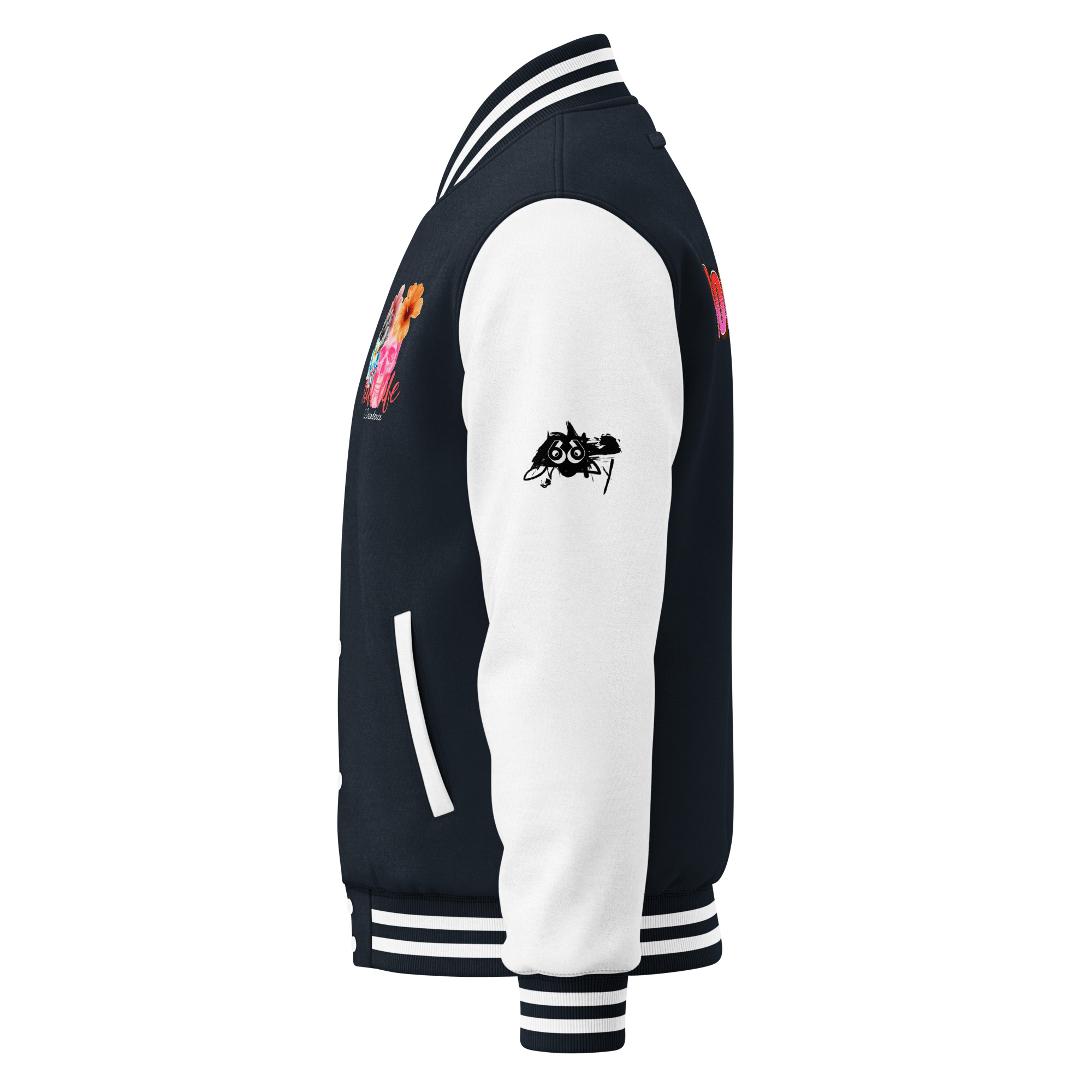 baseball jacket glam