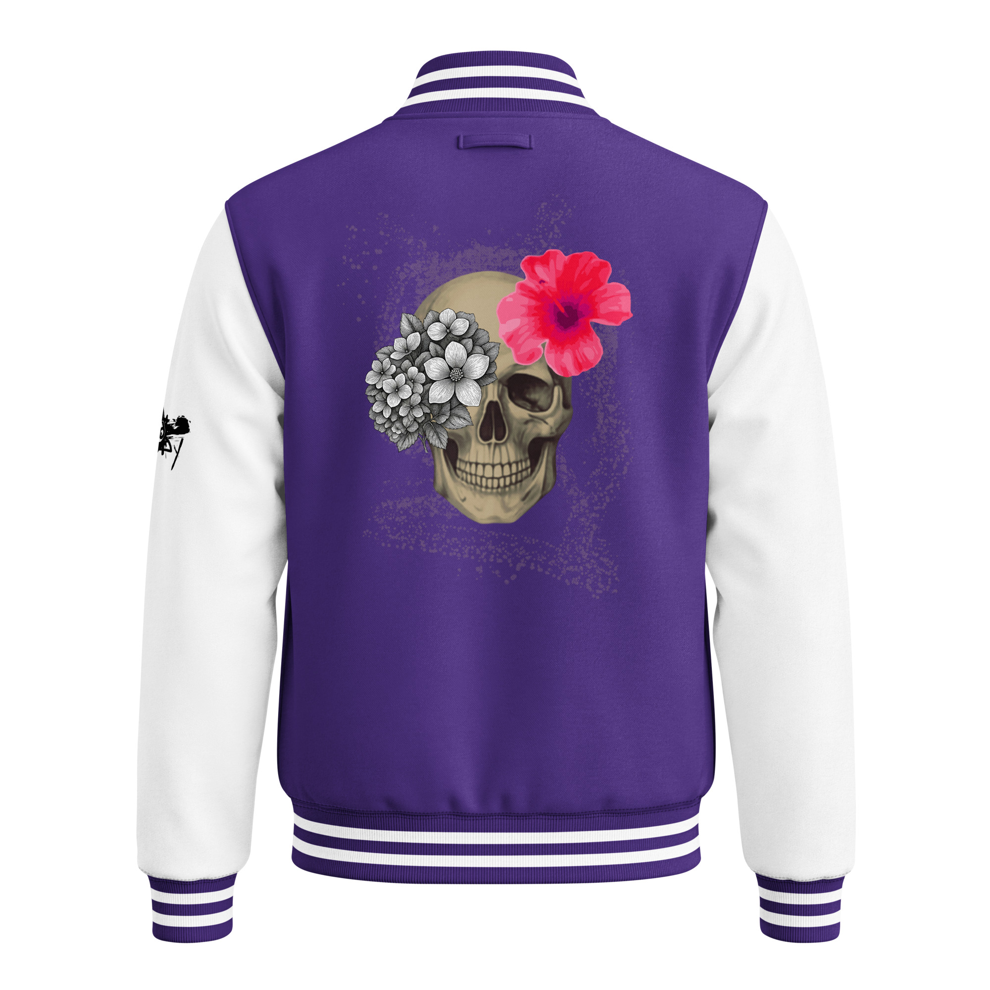 baseball jacket skull