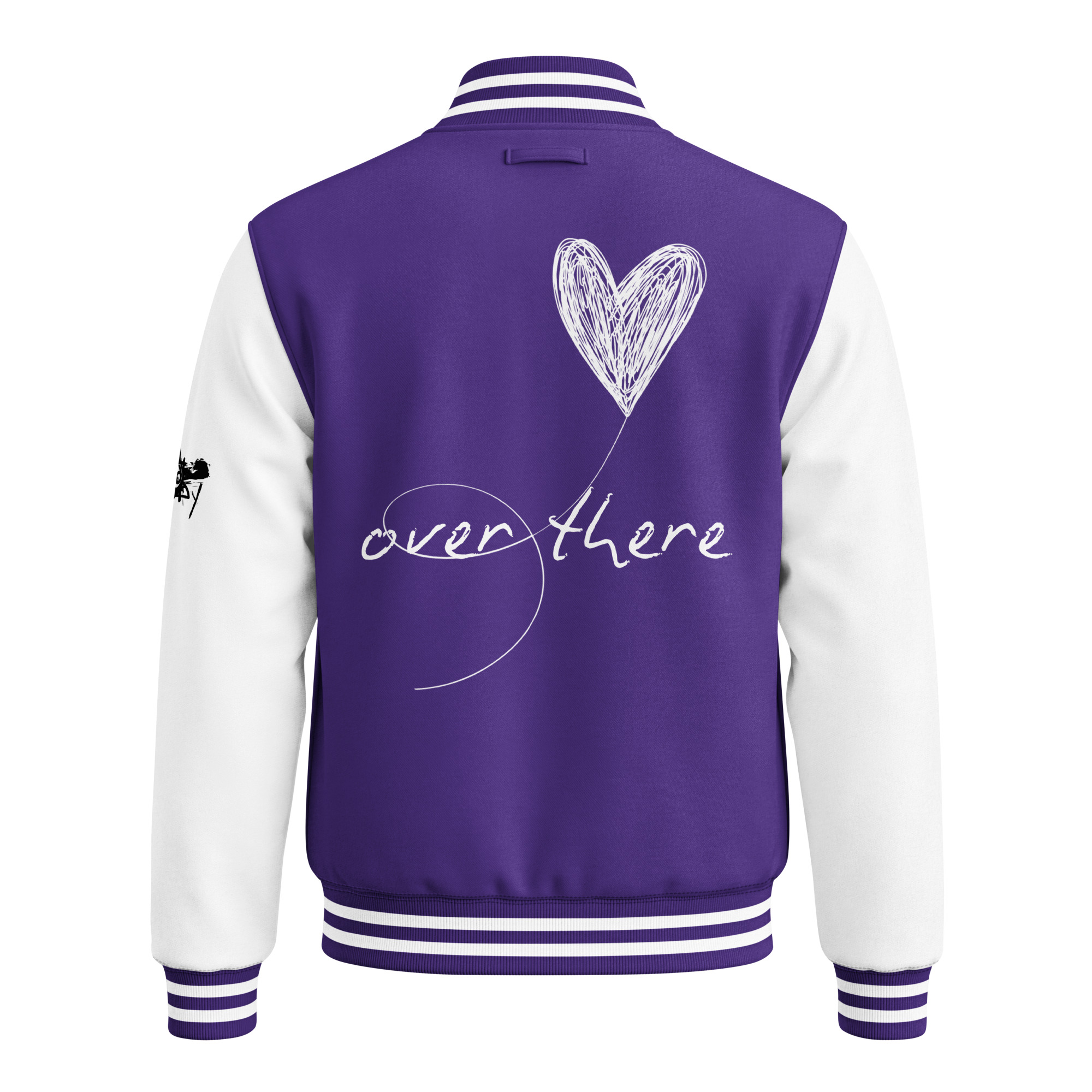 fuchsia baseball jacket