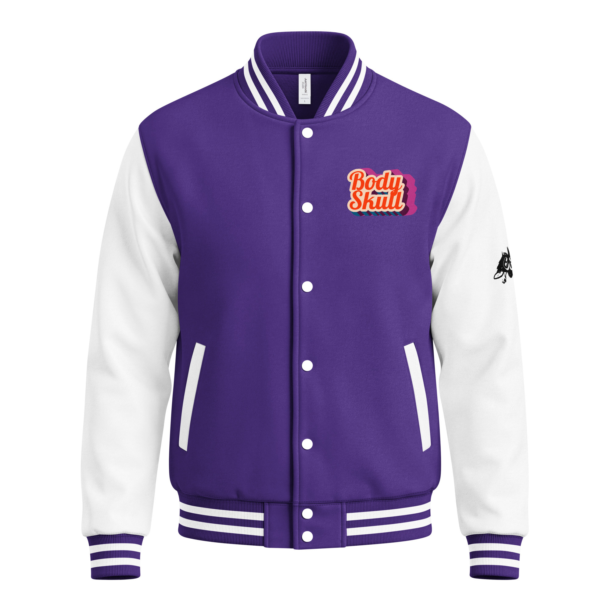 baseball jacket skull