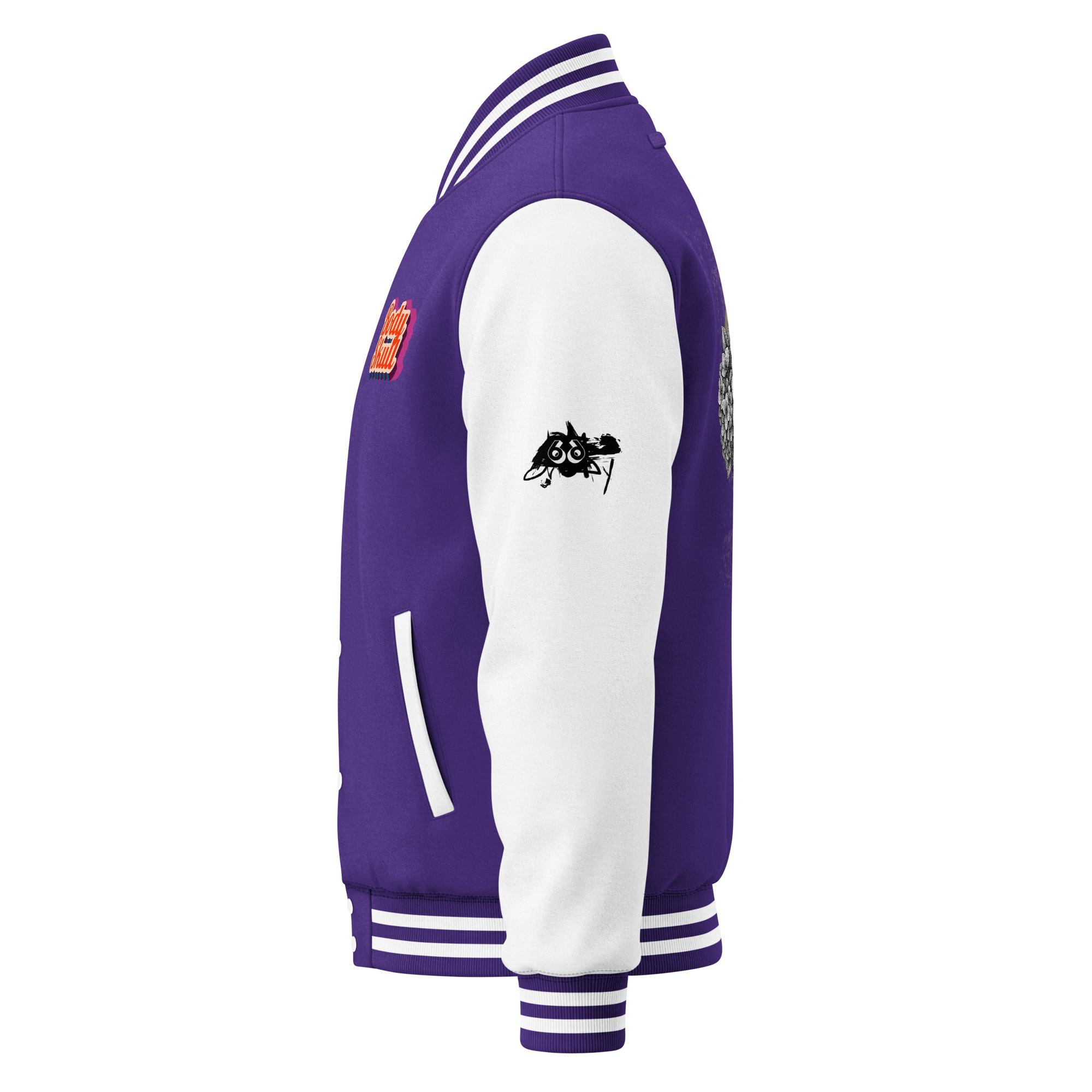 baseball jacket skull