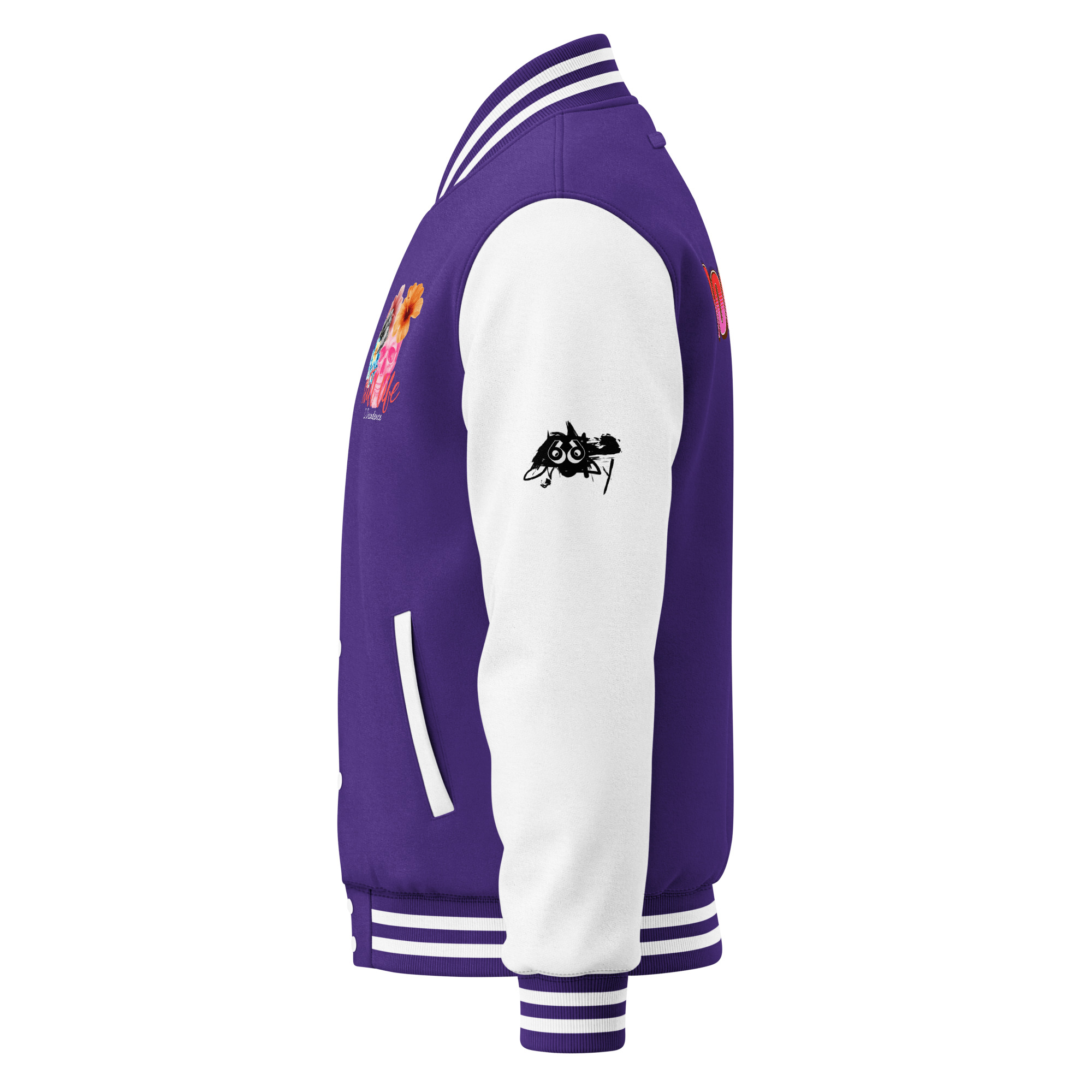 baseball jacket glam