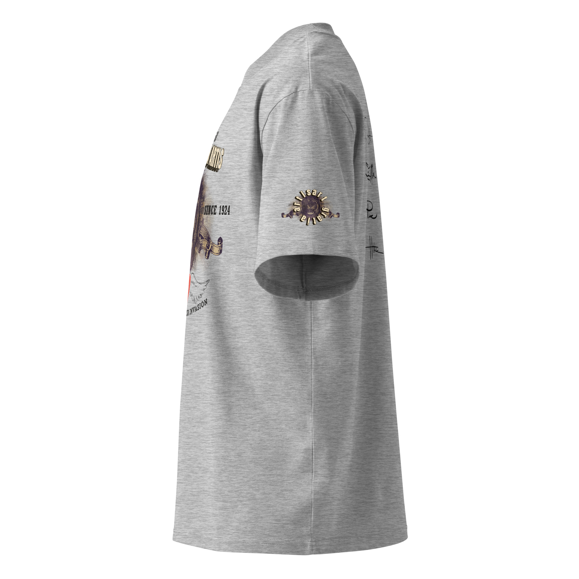 men t shirt lion
