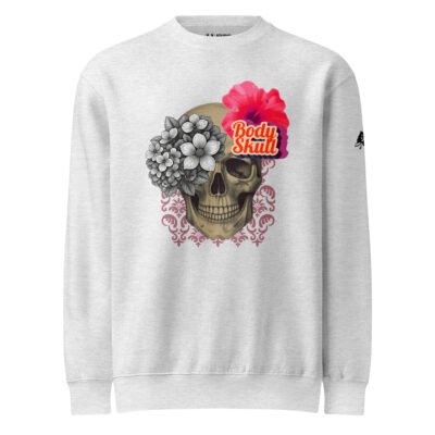 floral skull sweatshirt