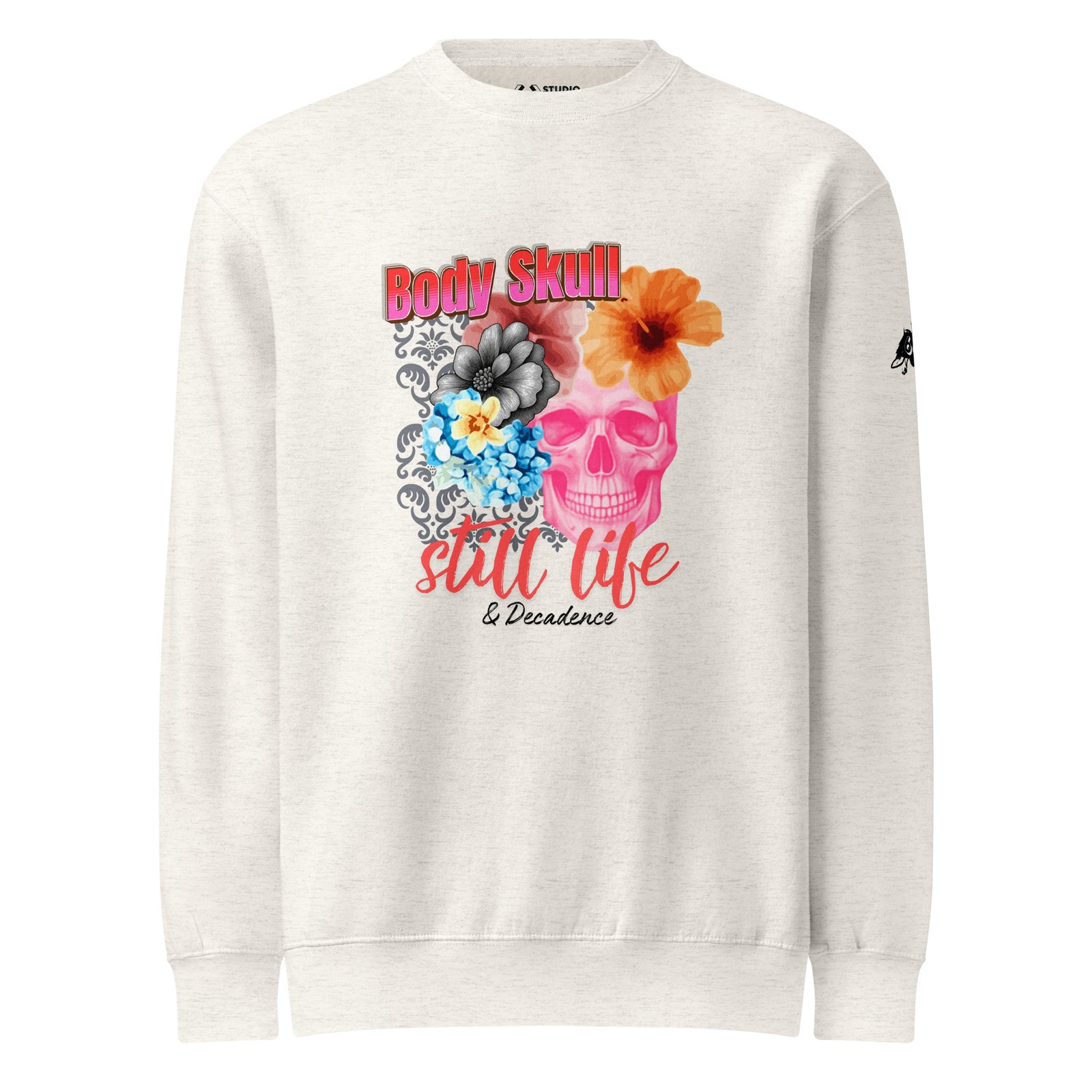 women’s skull sweatshirt