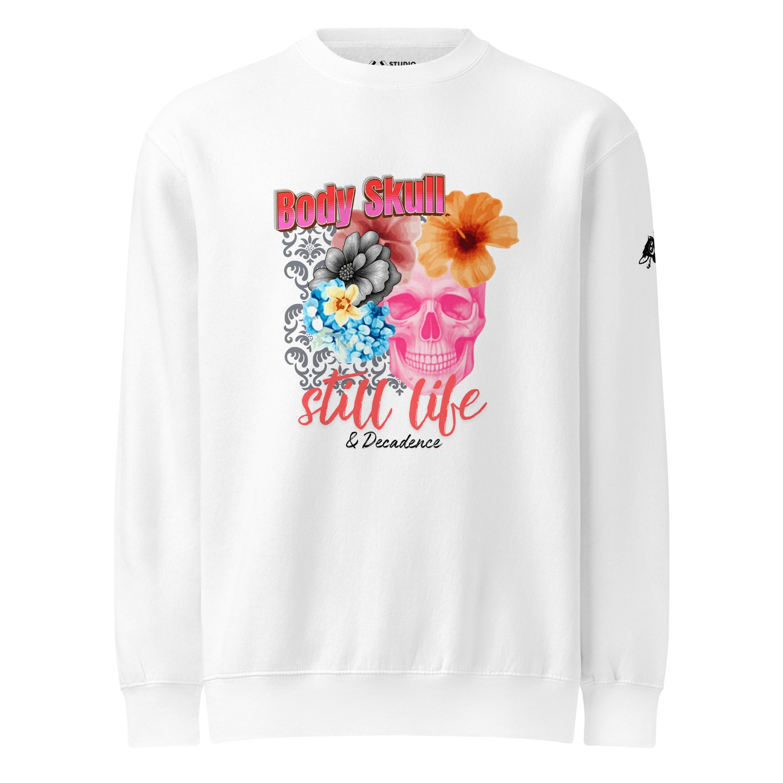 women’s skull sweatshirt
