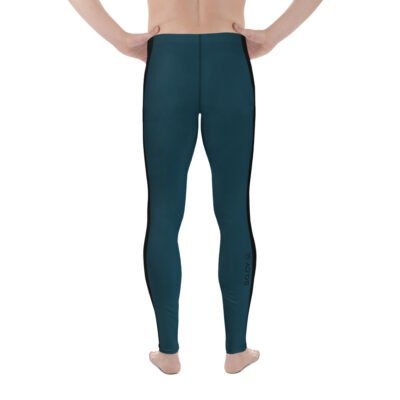 men petrol running leggings