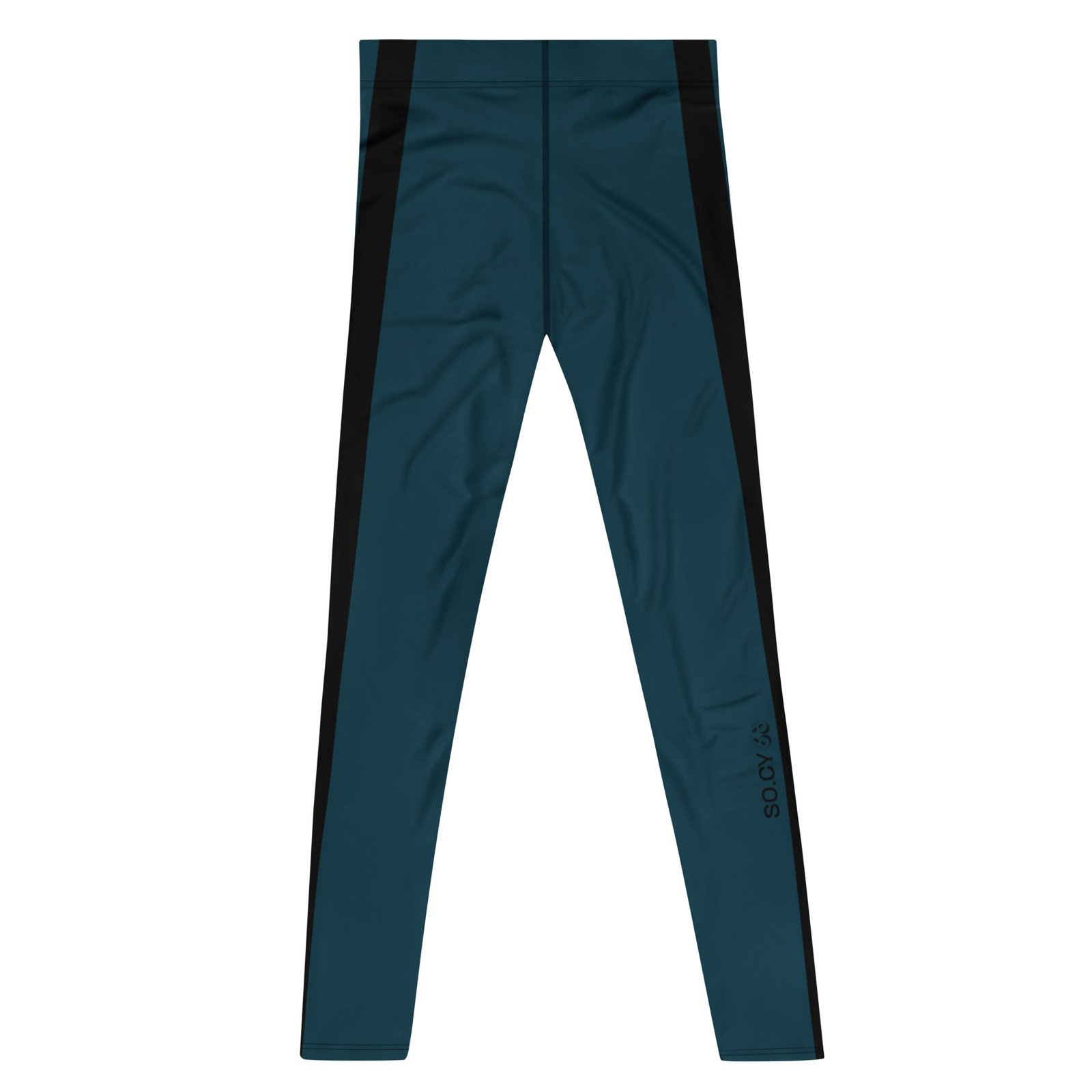 men petrol running leggings