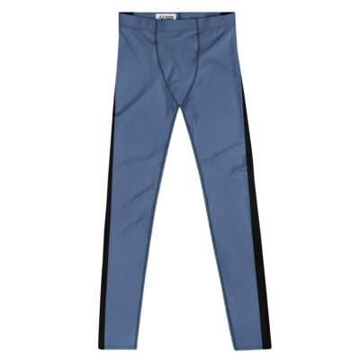 men indigo running leggings