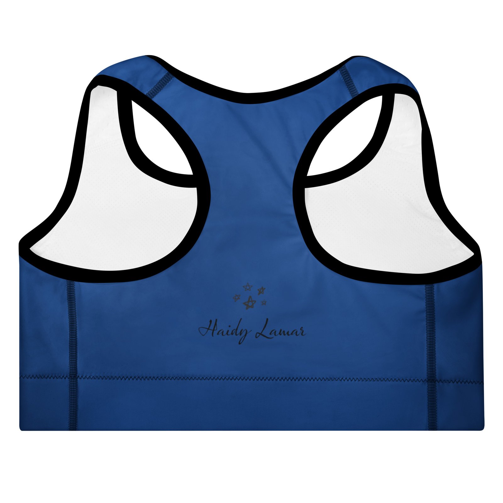 all over print padded sports bra black back 6ac4d88b72eb5