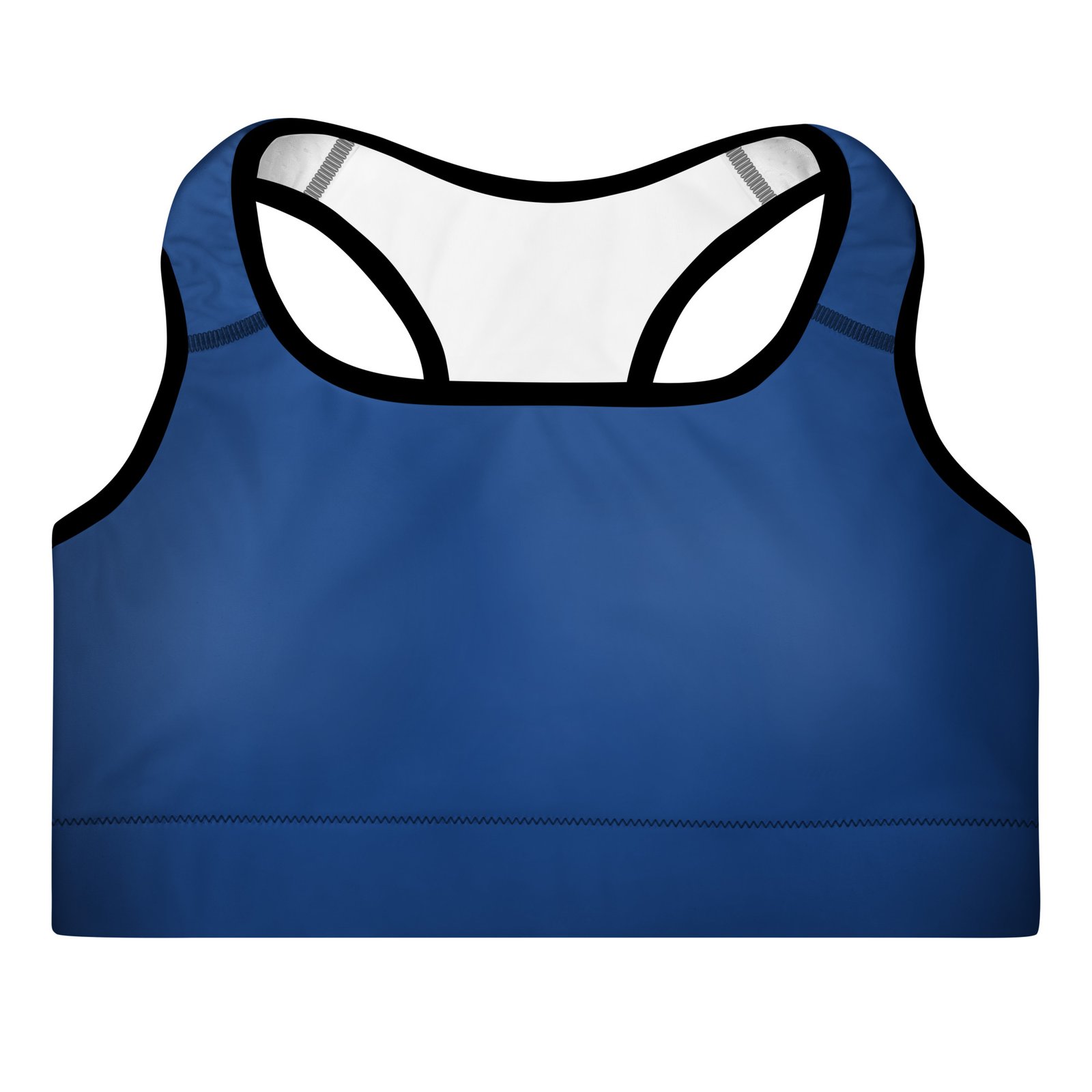 blue eletric sports bra