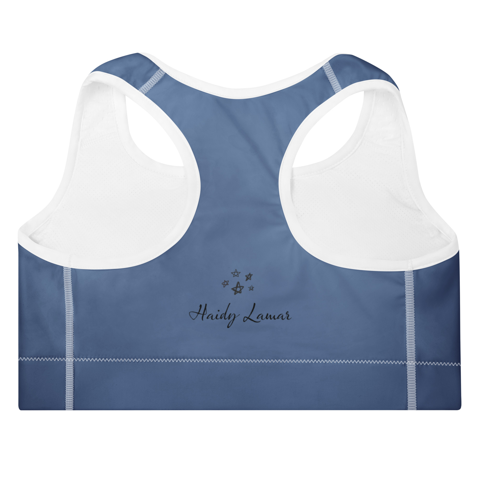 all over print padded sports bra white back 6ac50c5a8b440