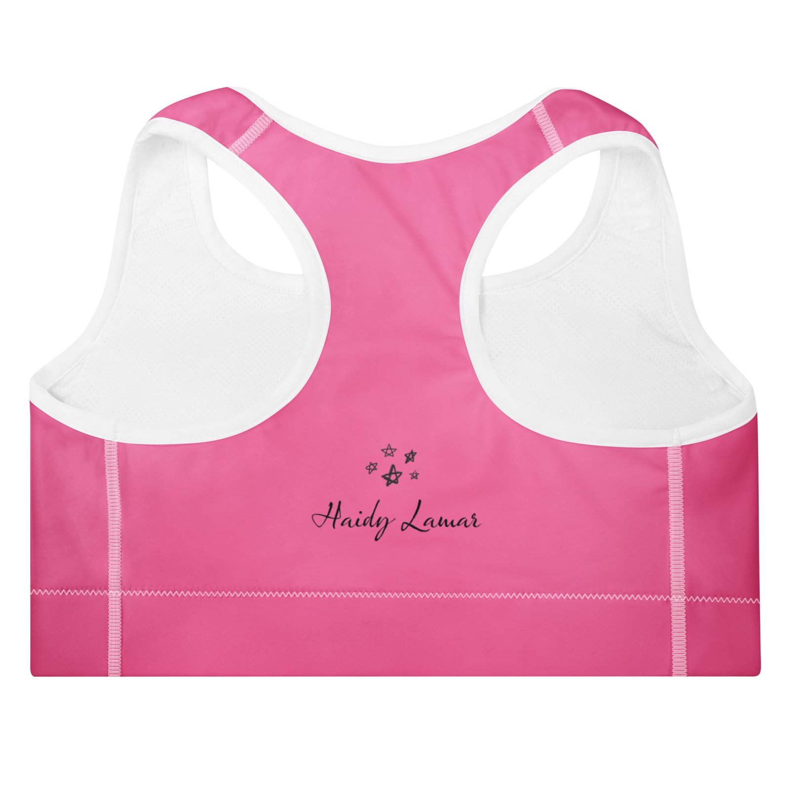 all over print padded sports bra white back 6ac50c95dca49